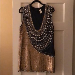 Nicole Miller sequins dress